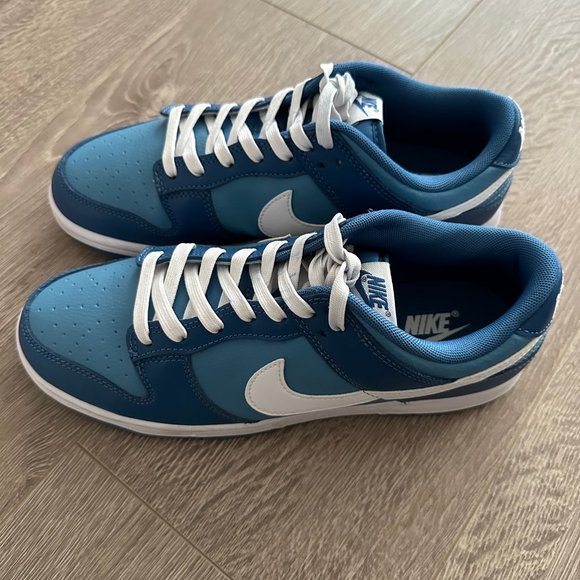 NIKE LOW DUNKS MARINA BLUE - Picture 4 of 7
